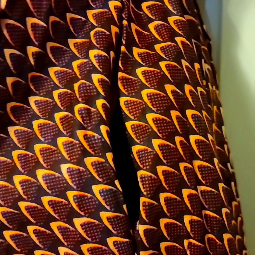 Ankara African Print Wrap Dress - Picture 6 of 9